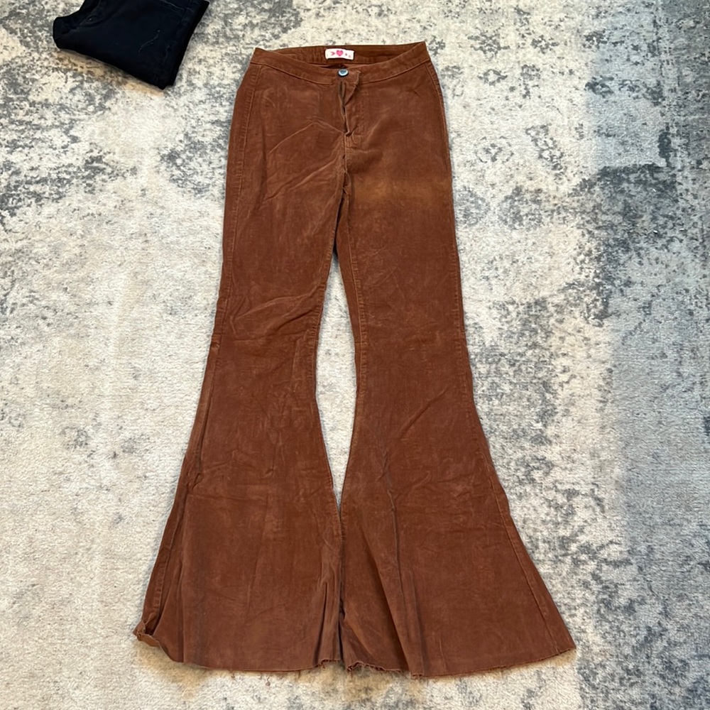 Bell bottom Cordoury pants size 27. Buddy Love